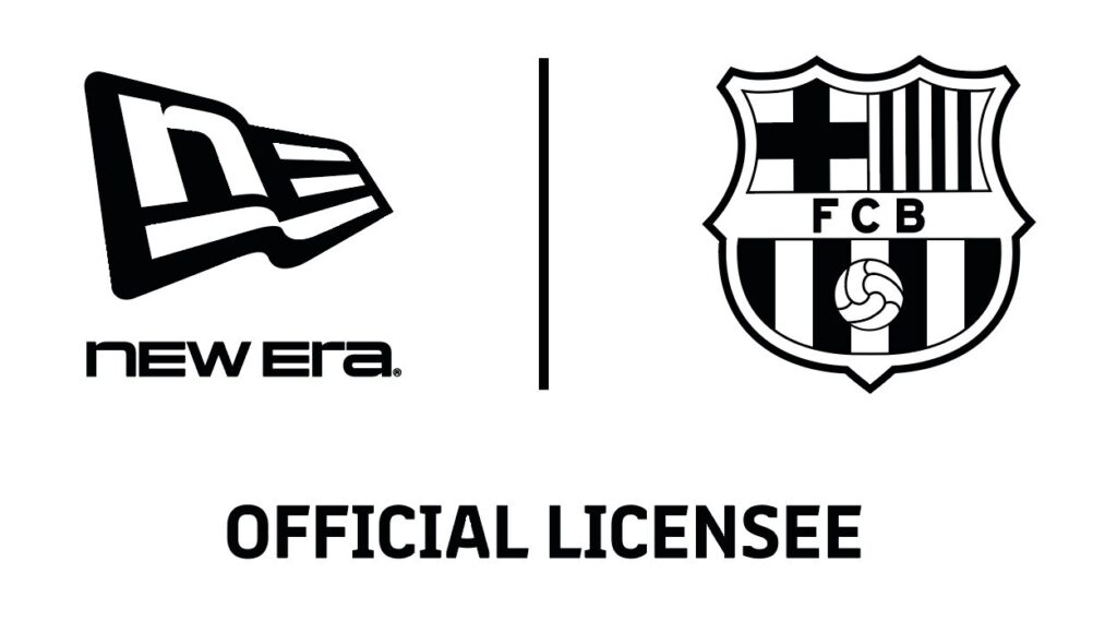 New Era x FC Barcelona Official Licensee Logo